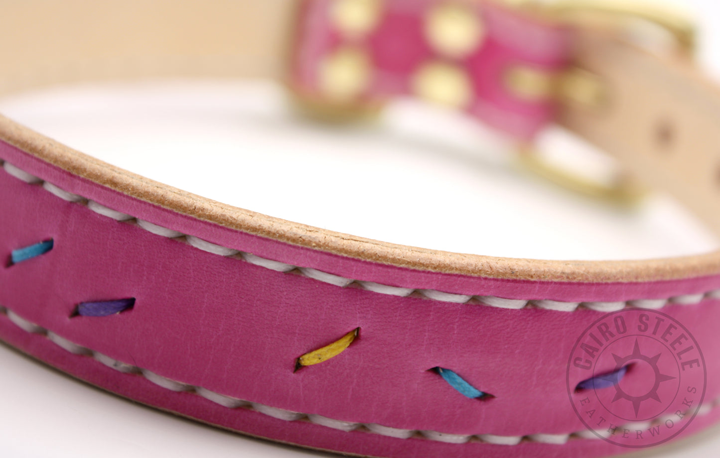 Pink & Brass Sugar Cookie Collar