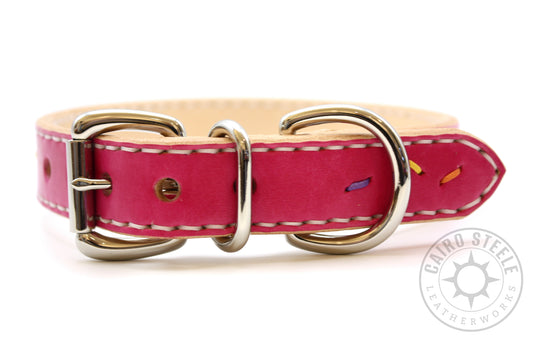Hot Pink & Nickel Sugar Cookie Collar