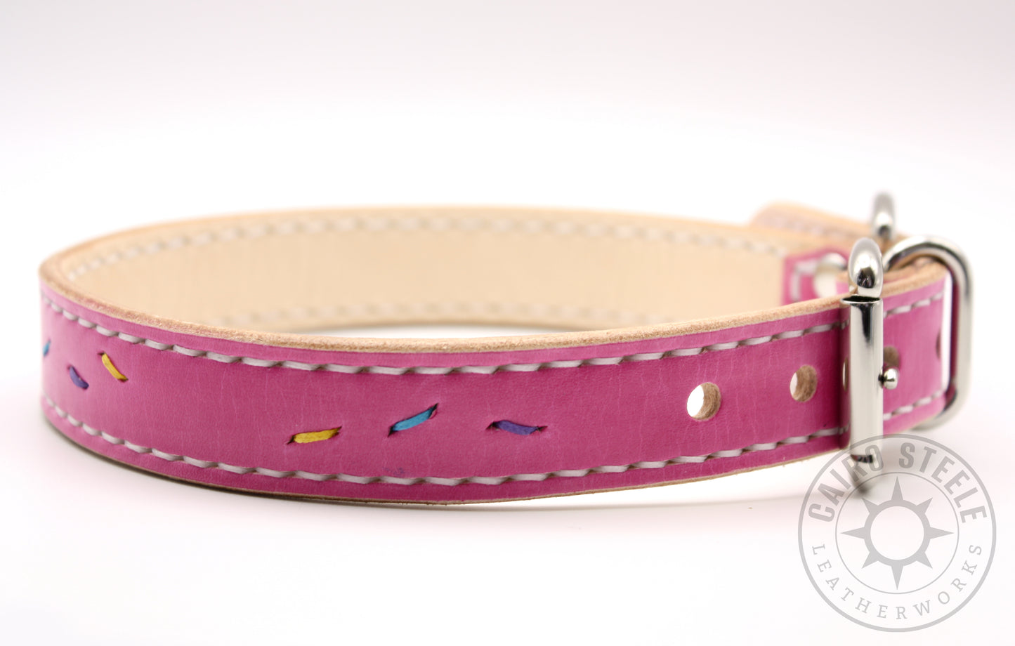 Pink & Nickel Sugar Cookie Collar