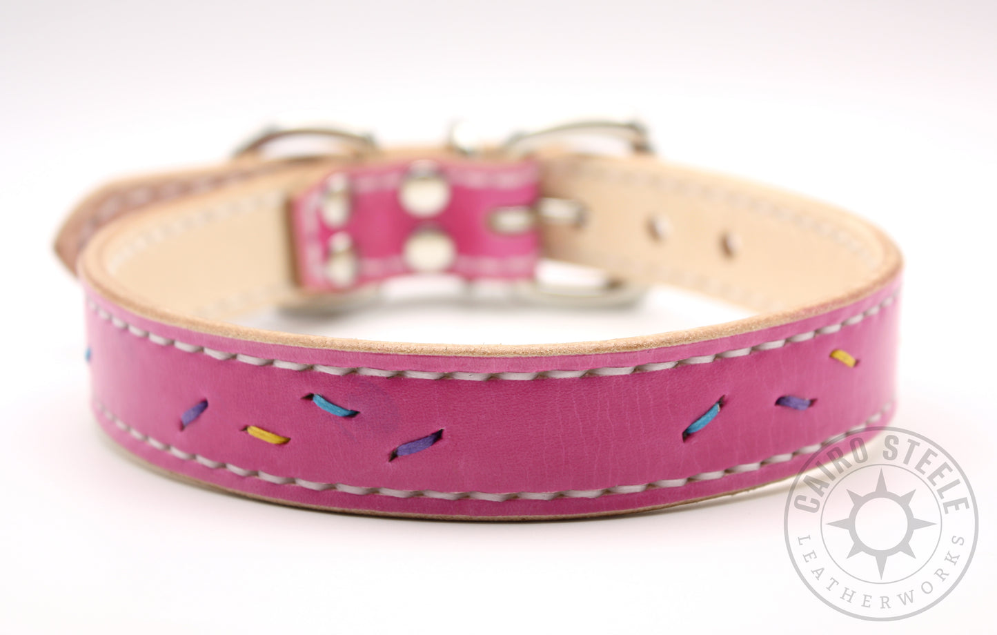 Pink & Nickel Sugar Cookie Collar