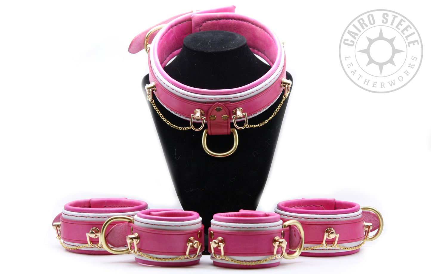 Pink & White Locking Set