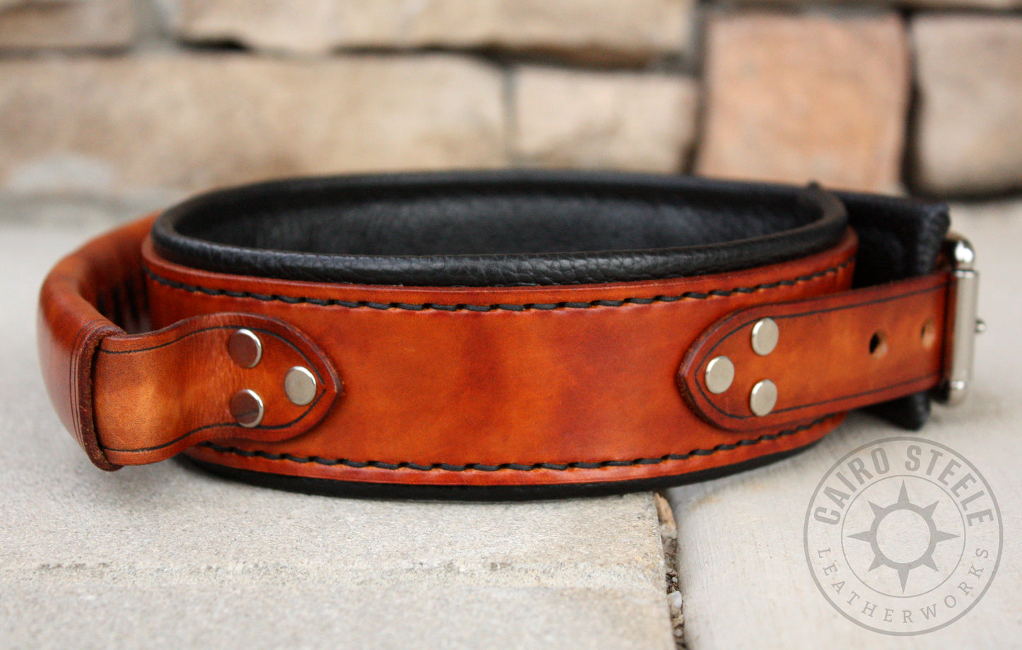 Brown & Black Pull Collar