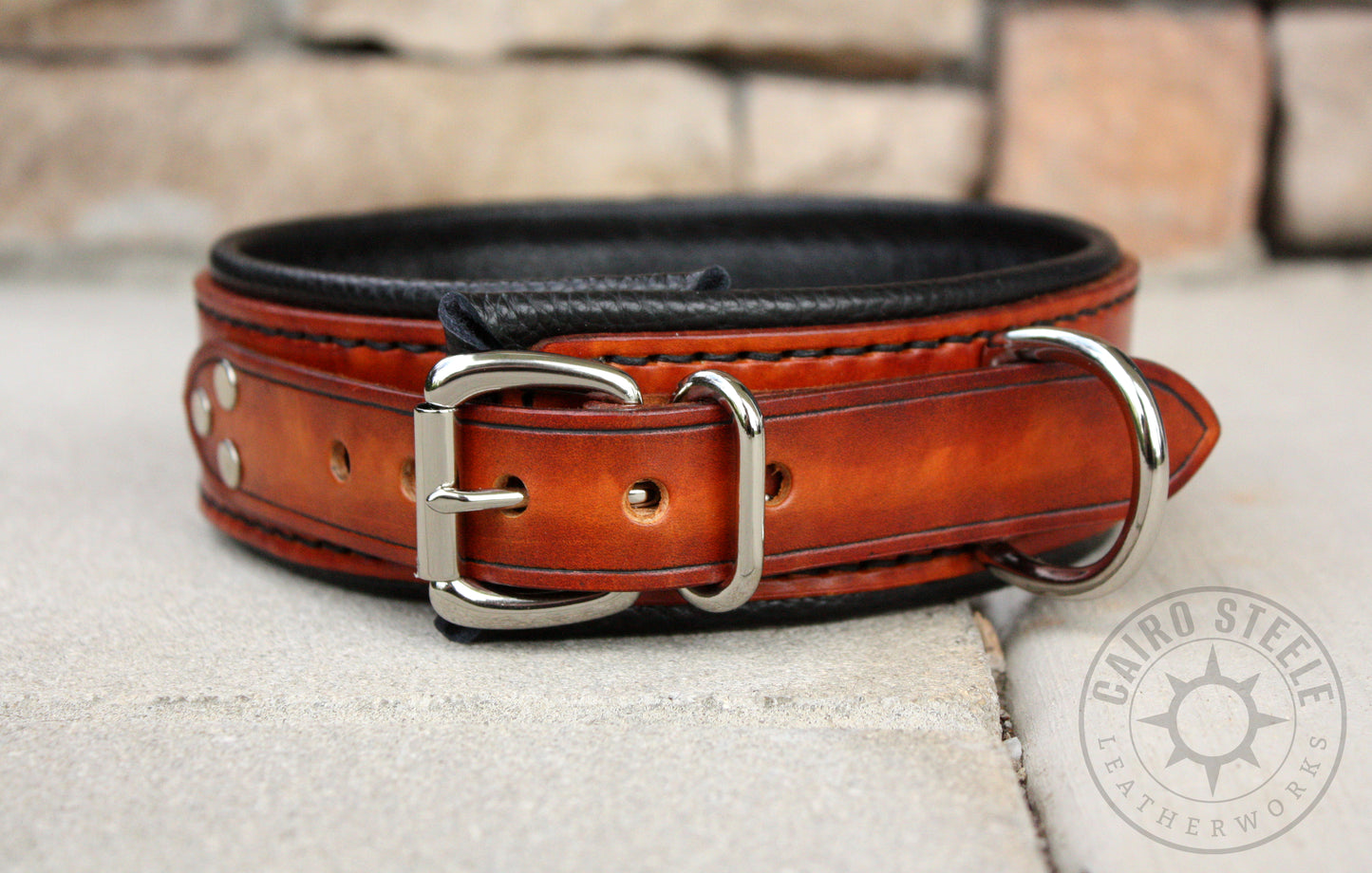 Brown & Black Pull Collar