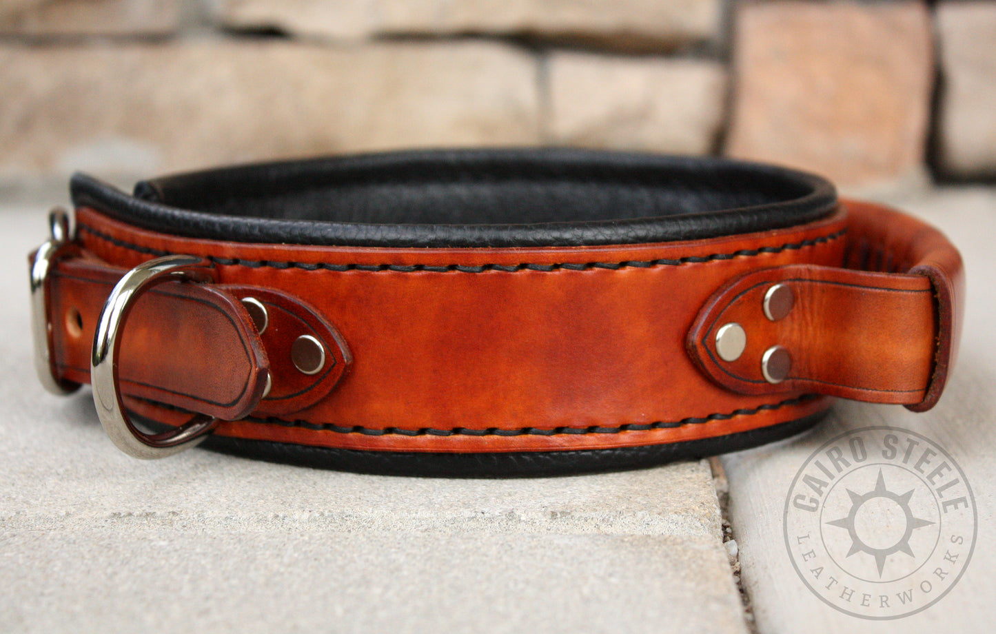 Brown & Black Pull Collar