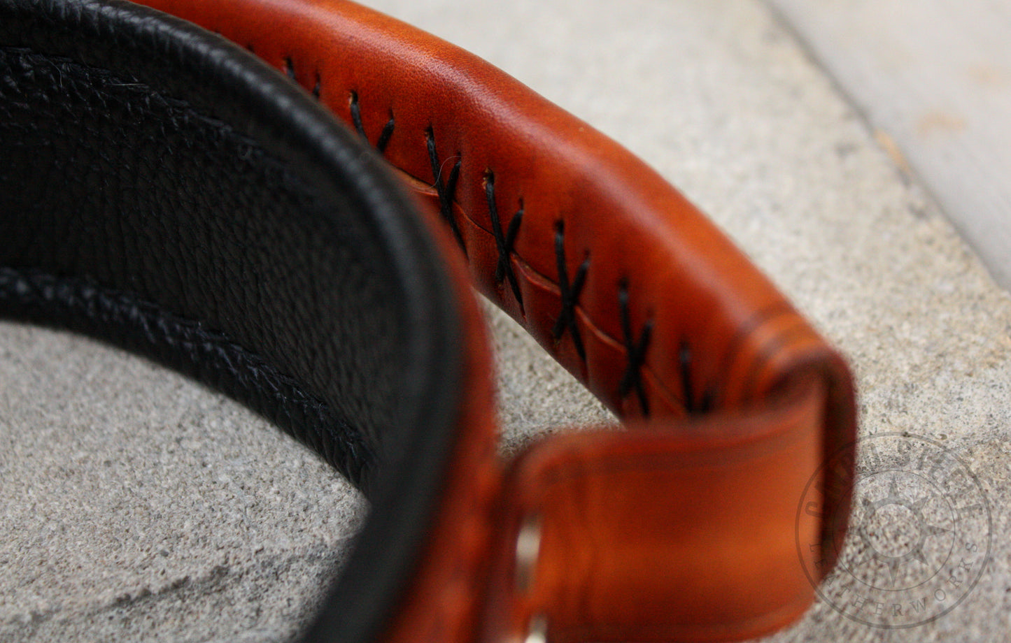 Brown & Black Pull Collar