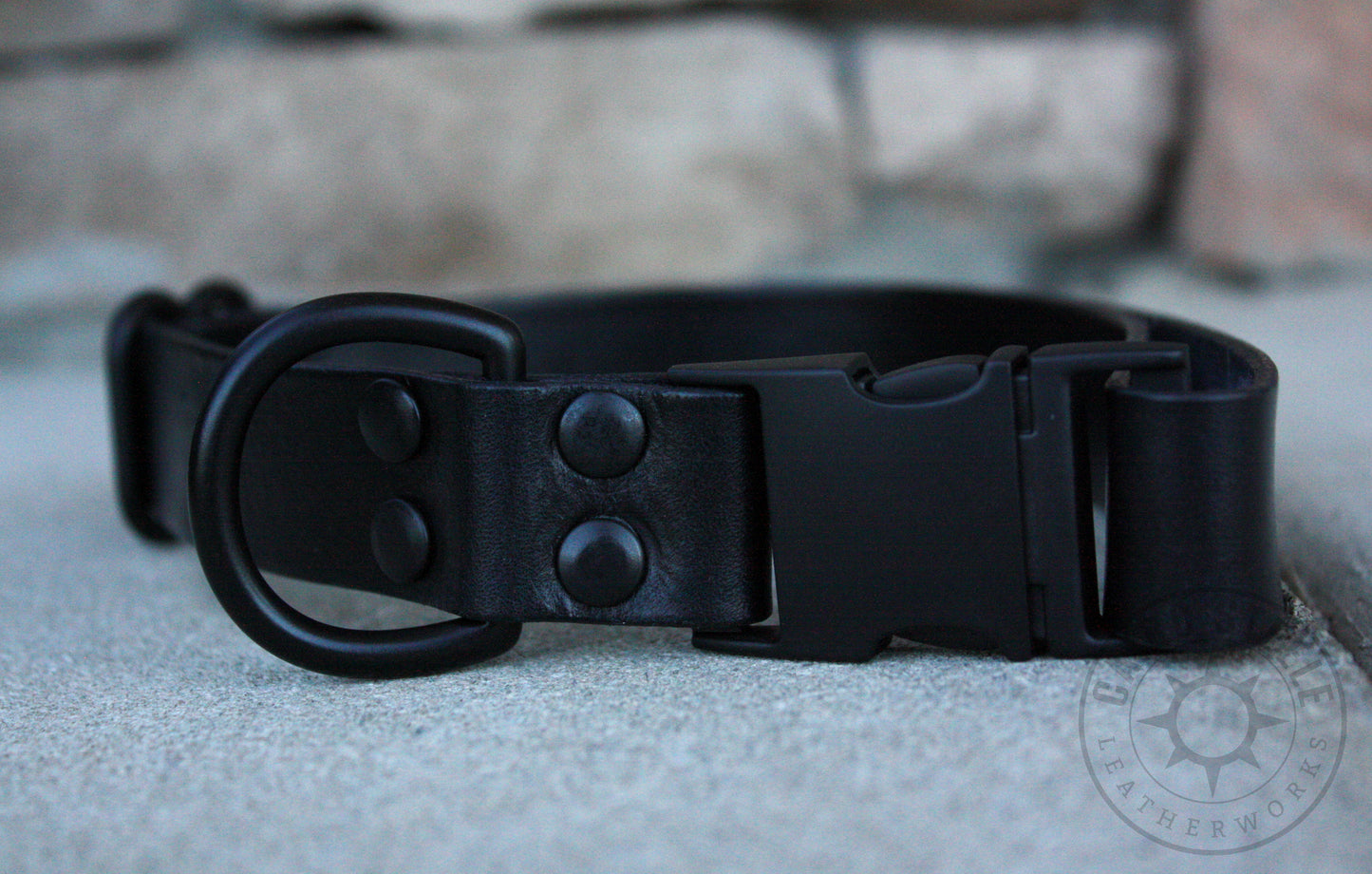 Black Puppy Collar