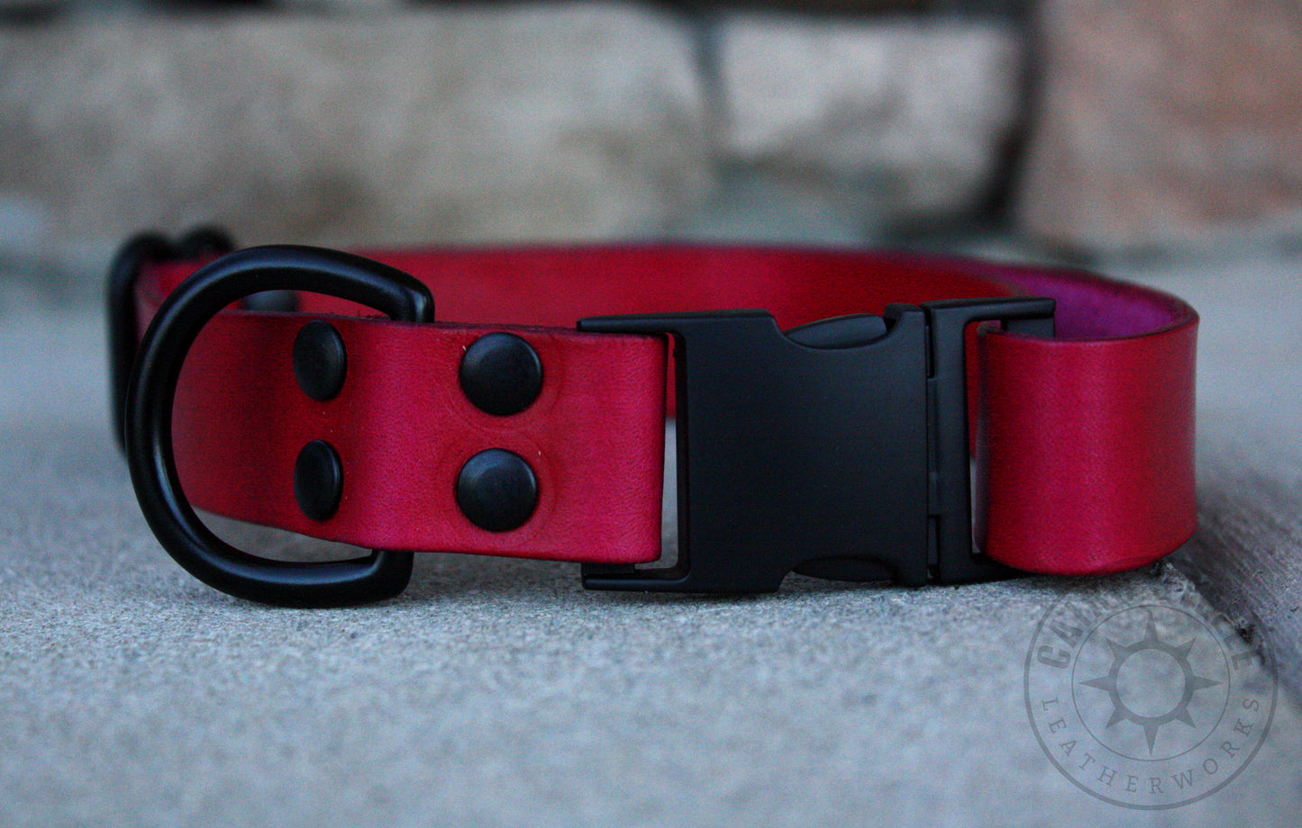 Red & Black Puppy Collar