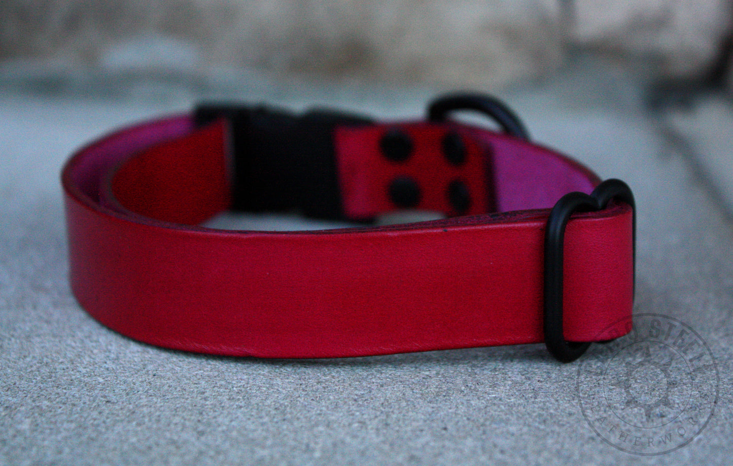 Red & Black Puppy Collar