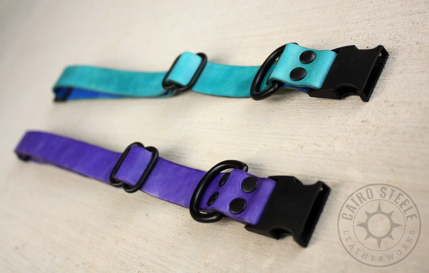Violet & Black Puppy Collar