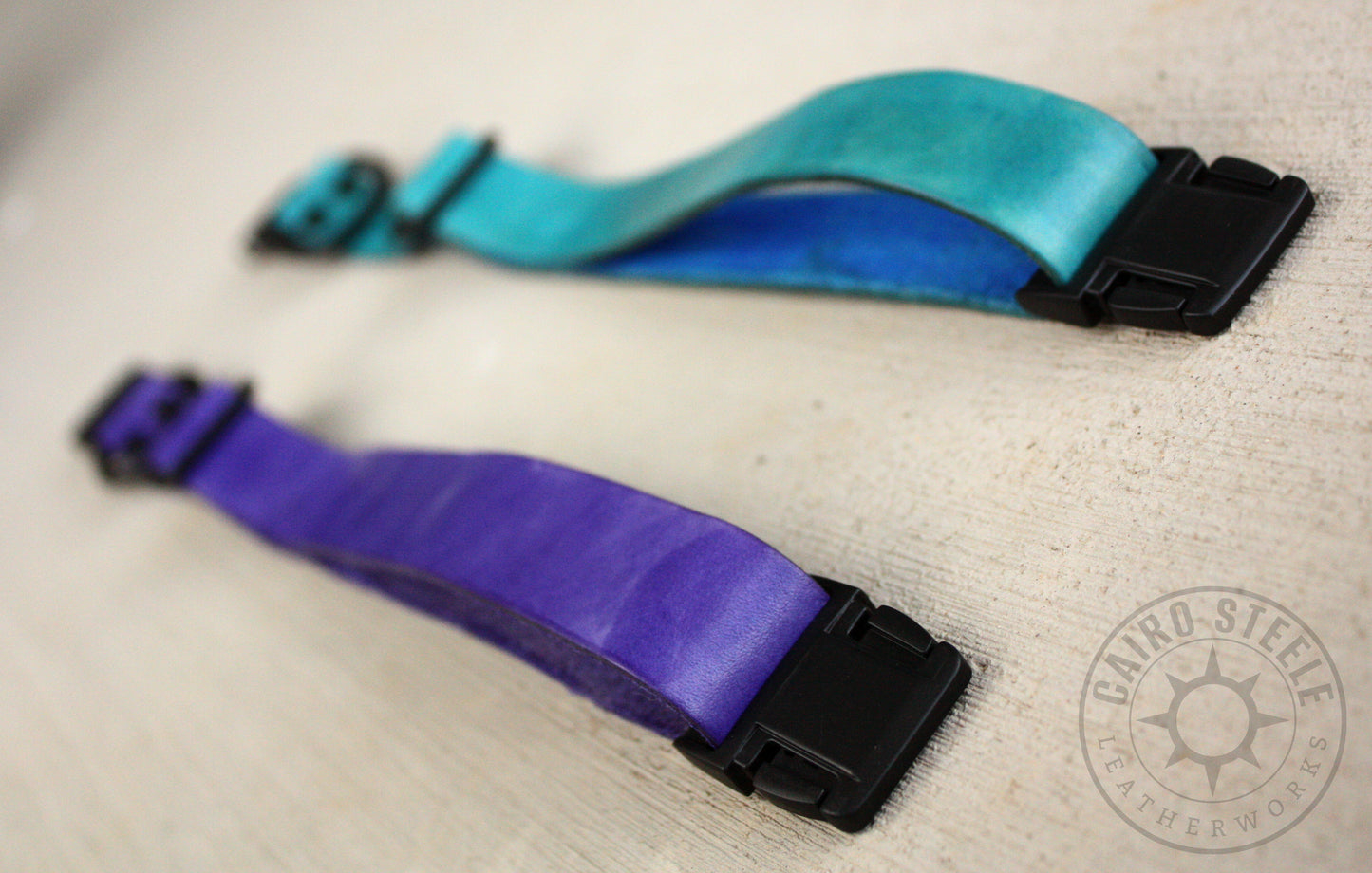 Violet & Black Puppy Collar