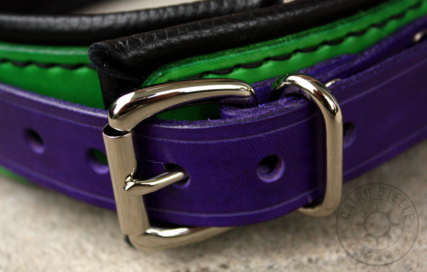 Purple and Green Collar (Discounted)