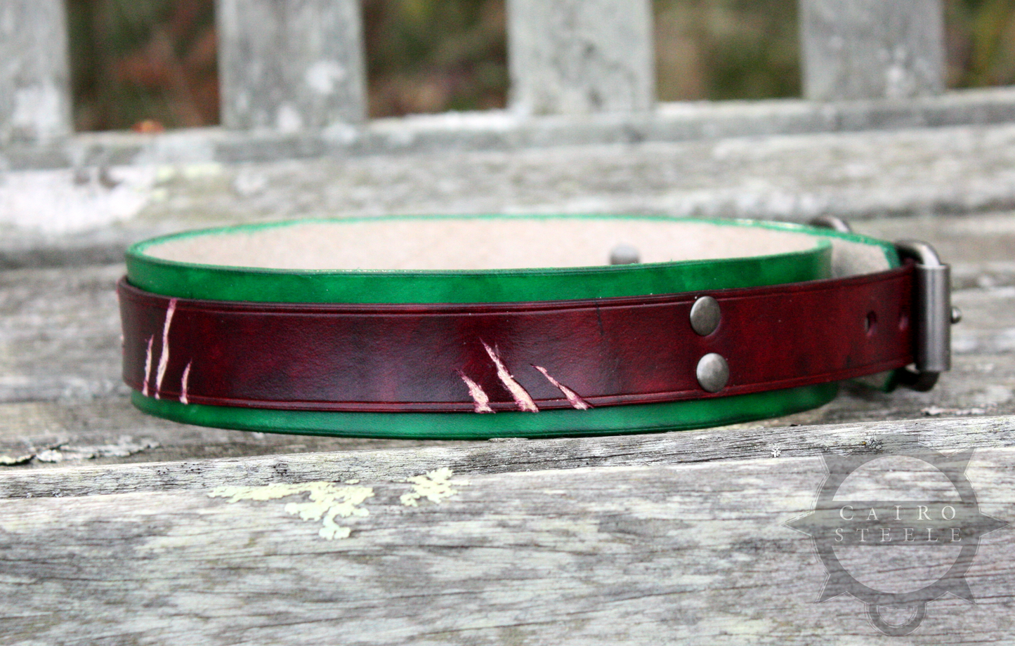 Brown & Green Unlined Clawed Collar [2024]