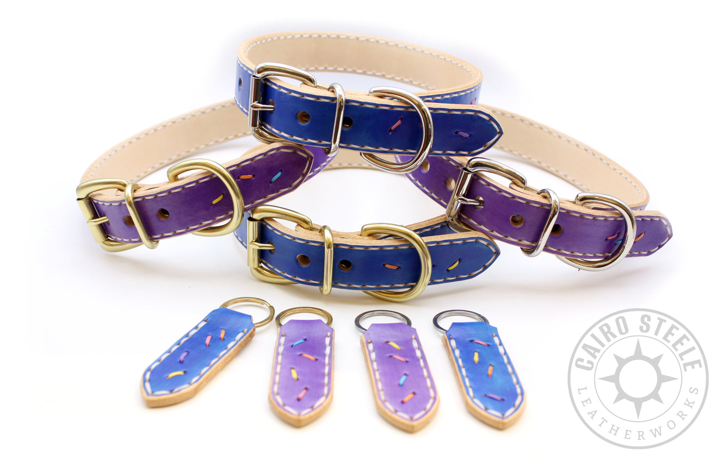Blue & Brass Sugar Cookie Collar