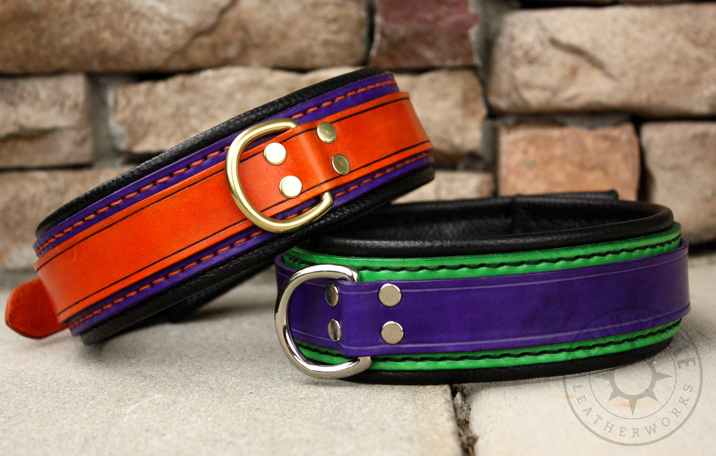 Orange and Purple Collar (Discounted)