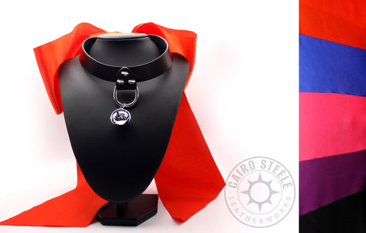 Ribbon Collar w/ Small Bell [Nickel]