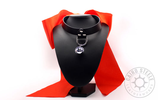 Ribbon Collar w/ Small Bell [Nickel]