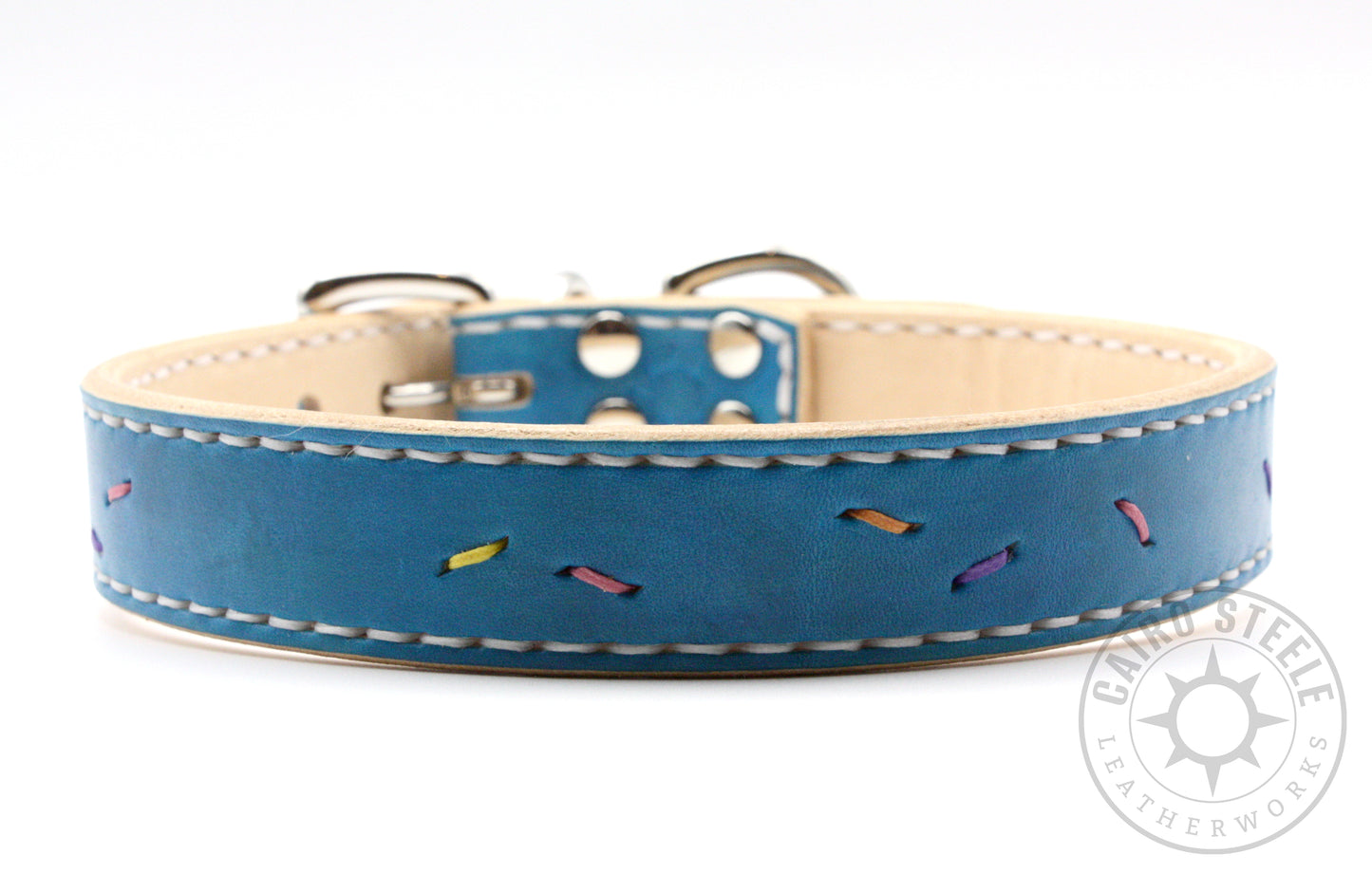 Aqua & Nickel Sugar Cookie Collar