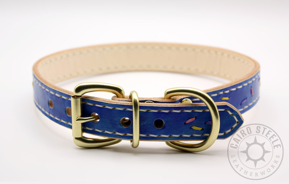 Blue & Brass Sugar Cookie Collar