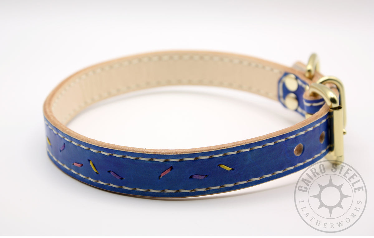 Blue & Brass Sugar Cookie Collar