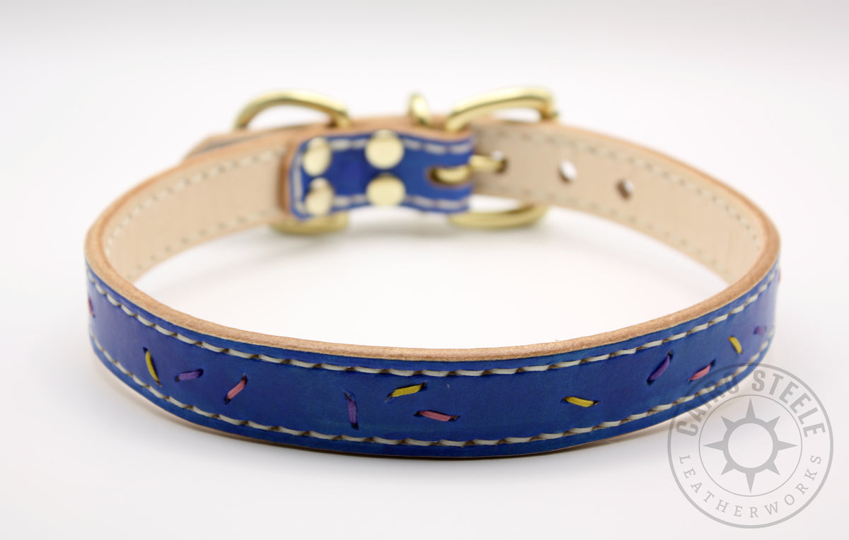 Blue & Brass Sugar Cookie Collar