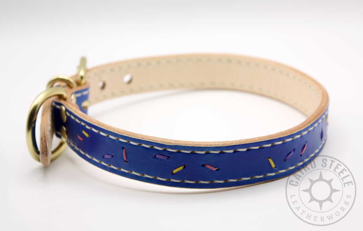 Blue & Brass Sugar Cookie Collar